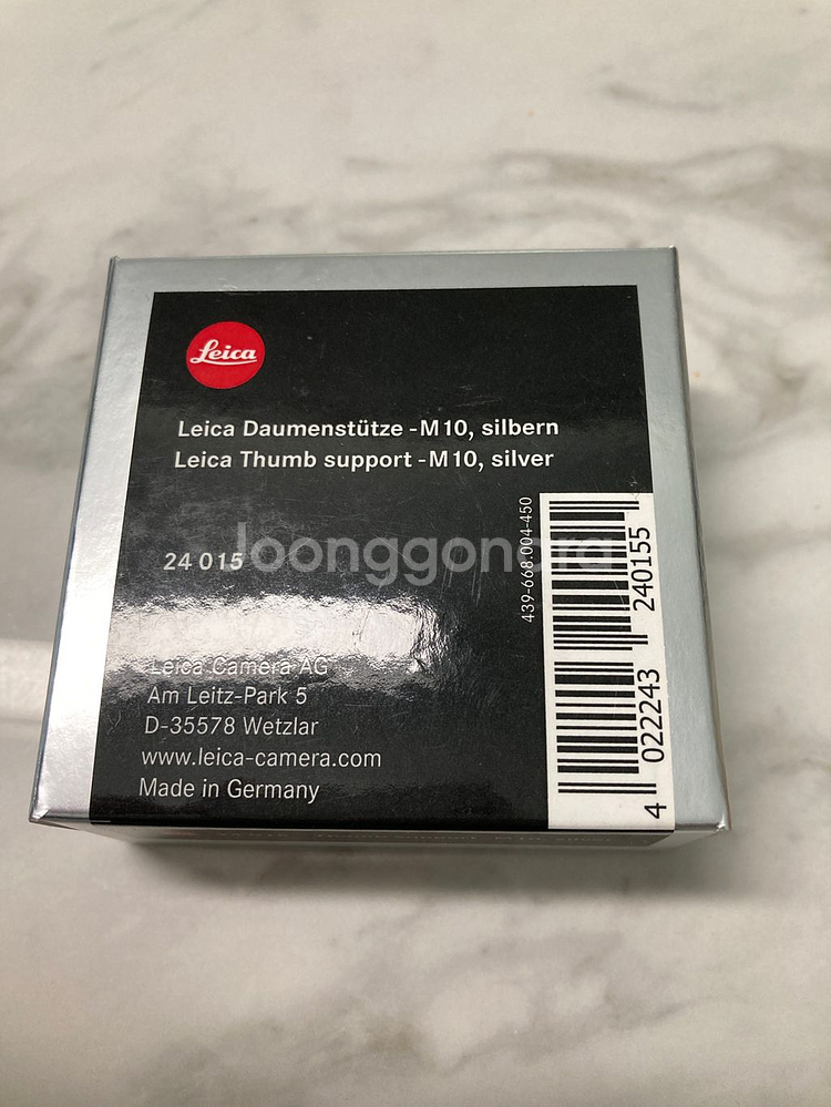 라이카 m10 엄지그립 정품 팝니다--4