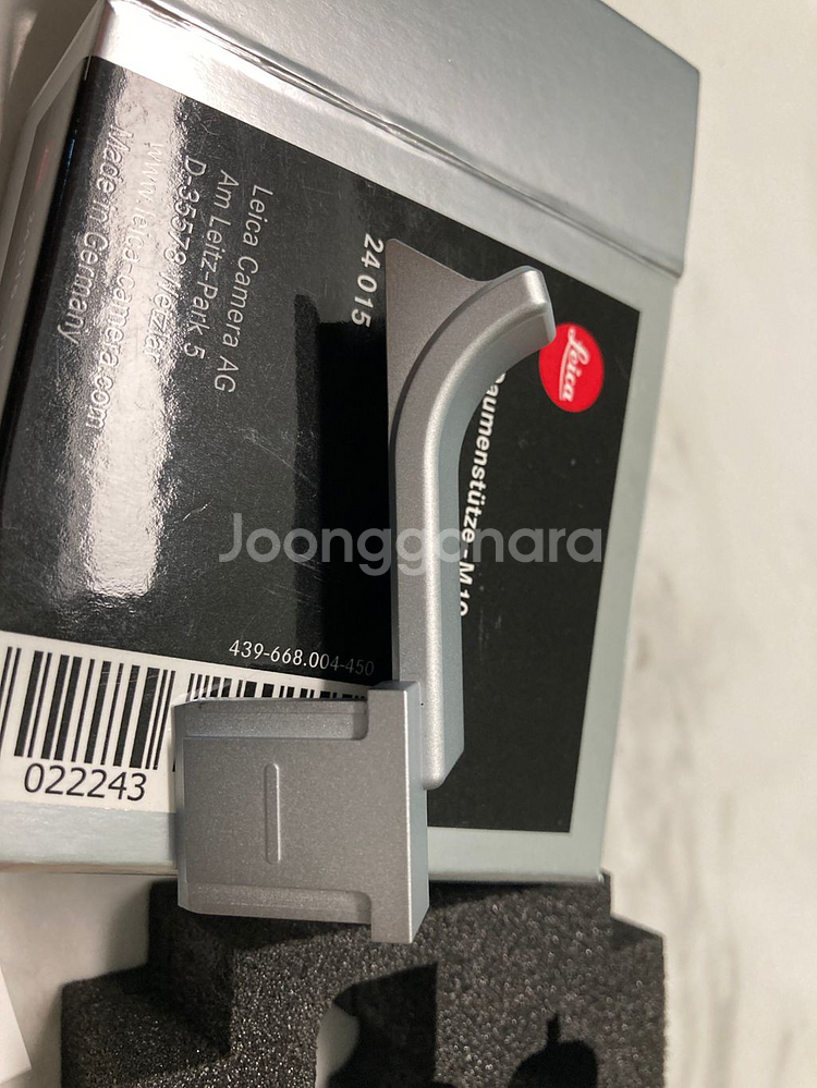 라이카 m10 엄지그립 정품 팝니다--2