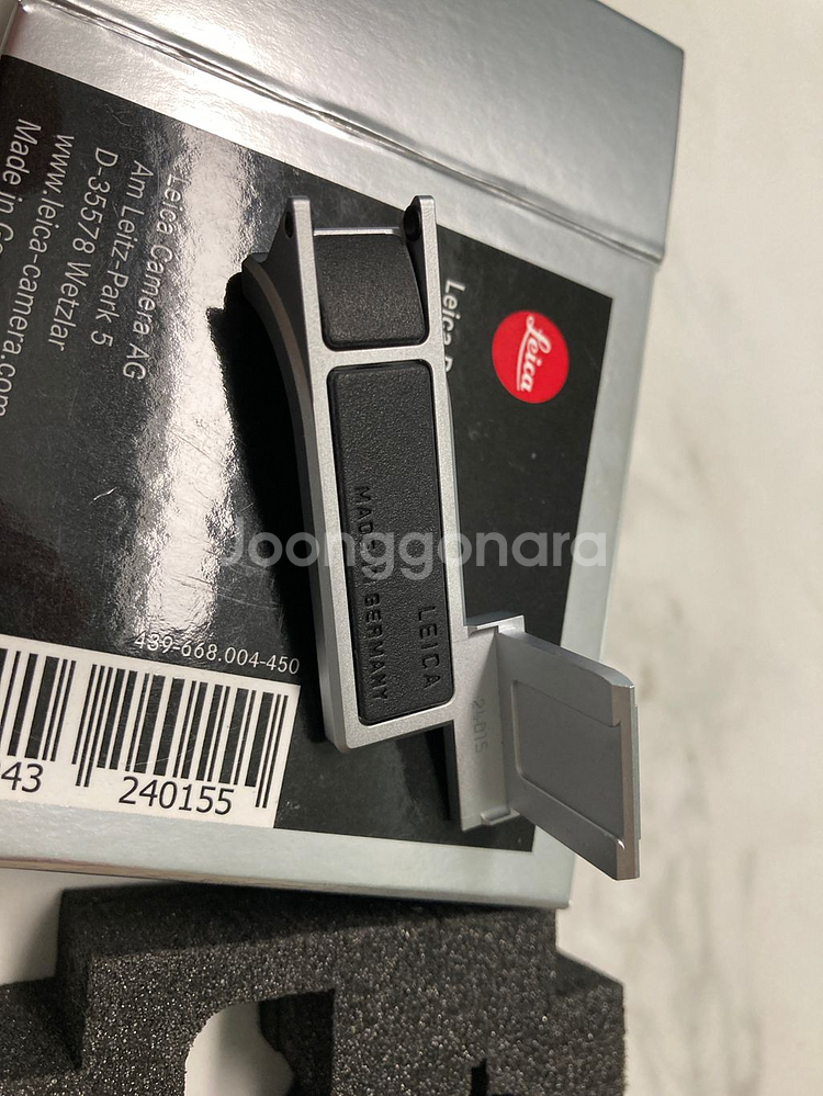 라이카 m10 엄지그립 정품 팝니다--1