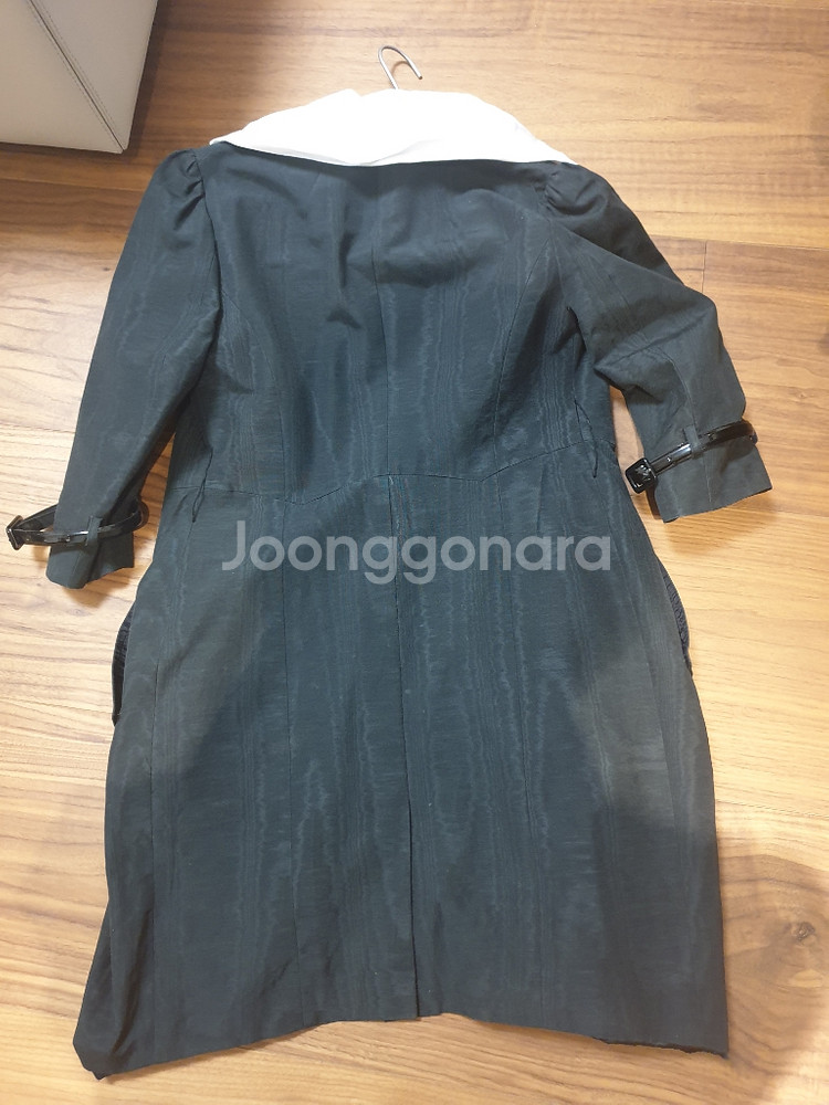 오브제 obzee 원피스형코트 벨티드형--2