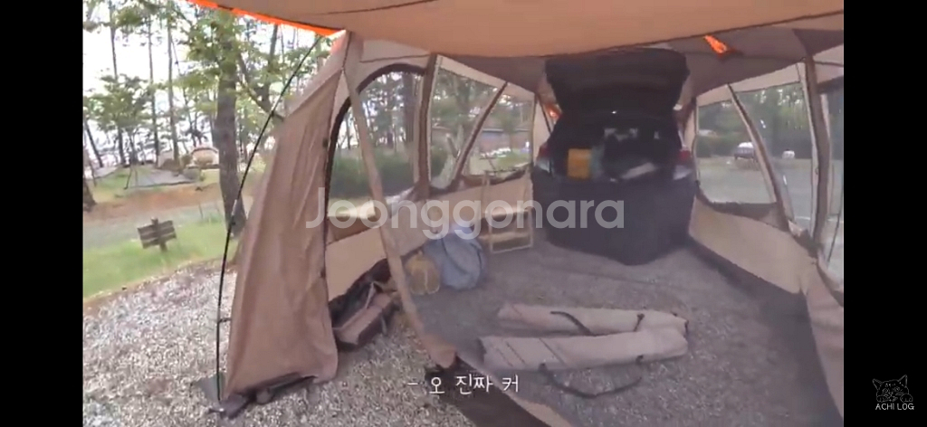 차박 미르카 멀티돔 대형텐트팝니다--2