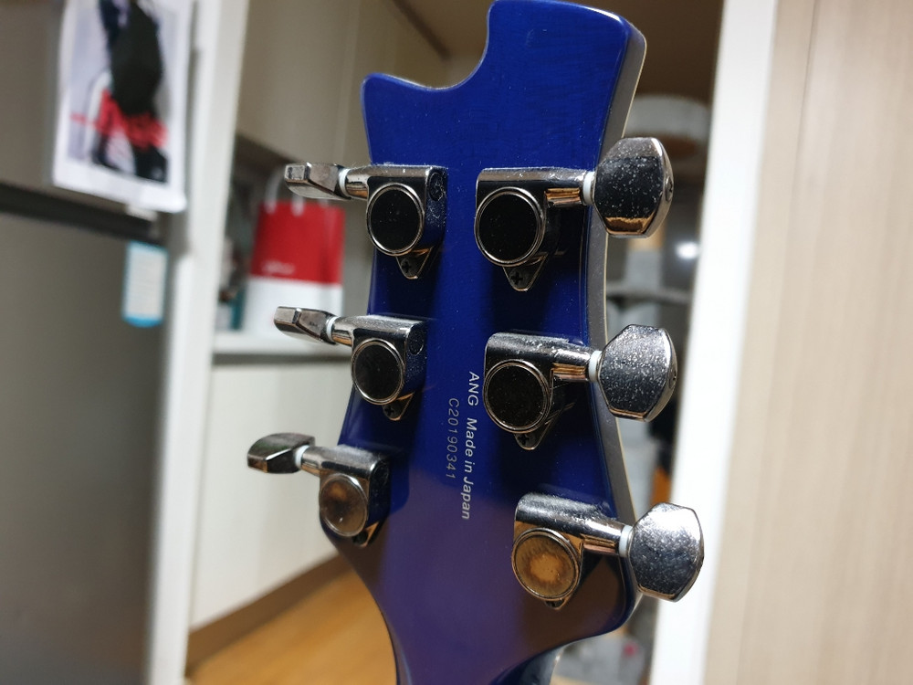 일본장인 수공기타 카파리즌 C2엔젤러스 일렉기타--5