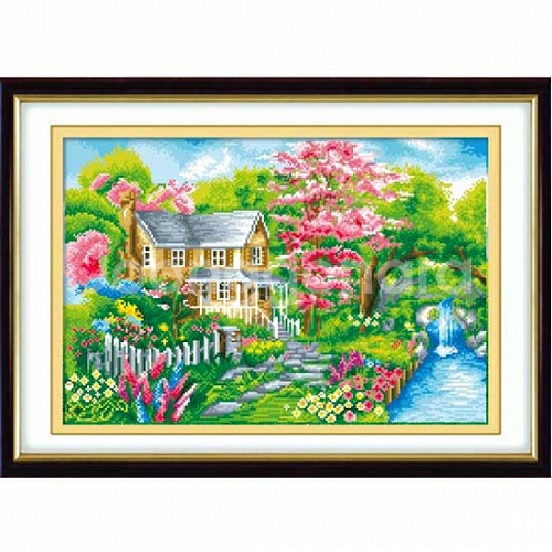 보석십자수패키지ㅡ집에서시간때우기--2