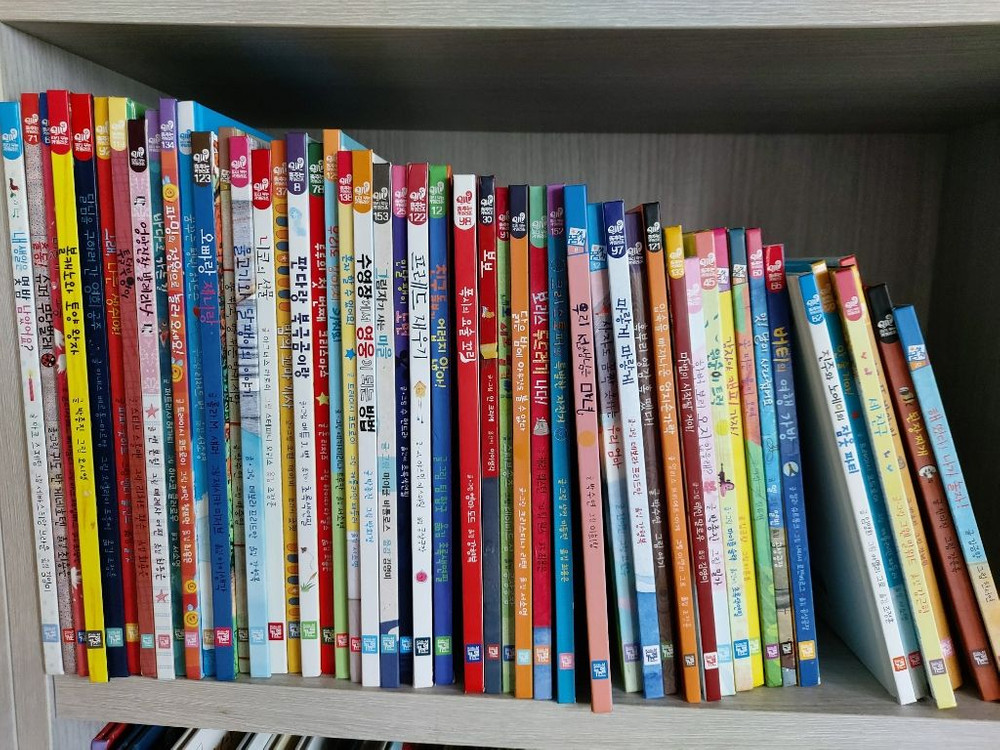 인천 연수구/ 키즈엠 동화 50권--0