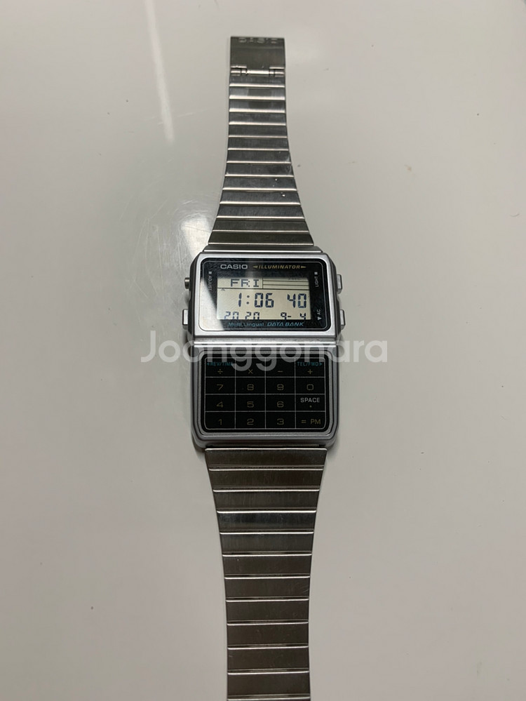 카시오 데이터뱅크 시계--0