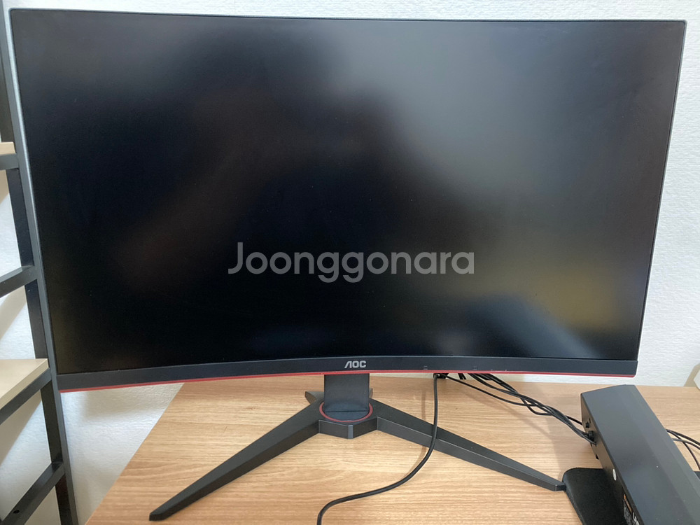 알파스캔 C27G1 144hz 커브드 모니터 팝니다--0