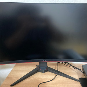 알파스캔 C27G1 144hz 커브드 모니터 팝니다