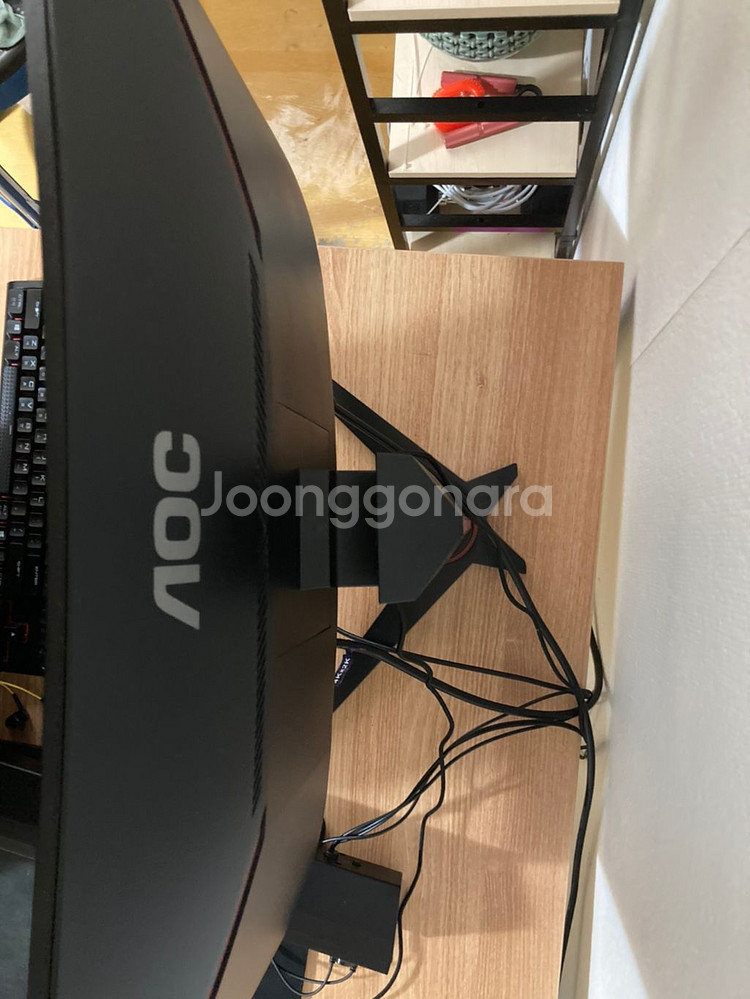 알파스캔 C27G1 144hz 커브드 모니터 팝니다--1