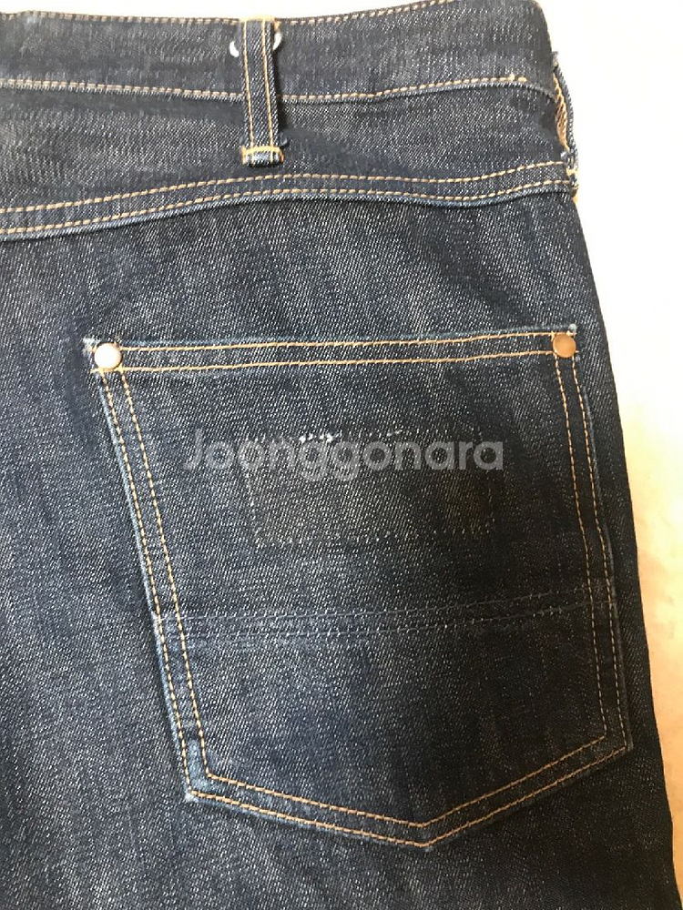 og 베이프 프론트 스타 청바지--3