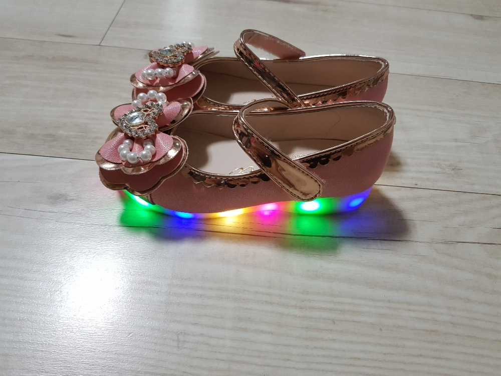 불 들어오는 구두 160사이즈--1