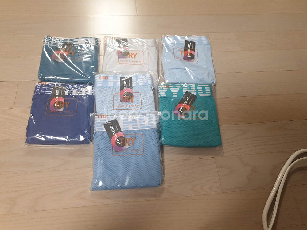 트라이 남성110사이즈 팬티--0