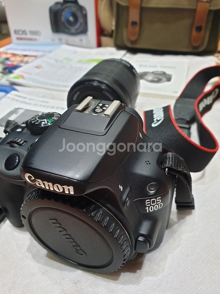 캐논100D 팔아요--1