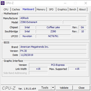 i5 9600k + z390 extreme 4