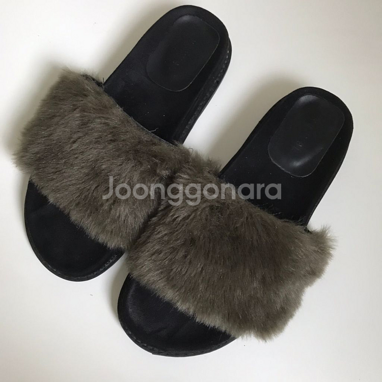 털 슬리퍼--0