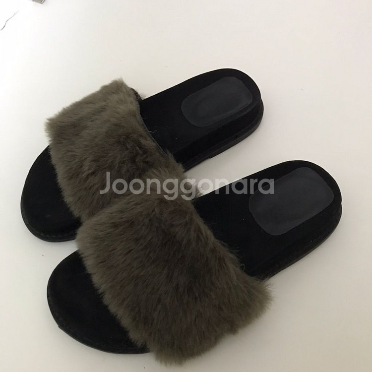 털 슬리퍼--1