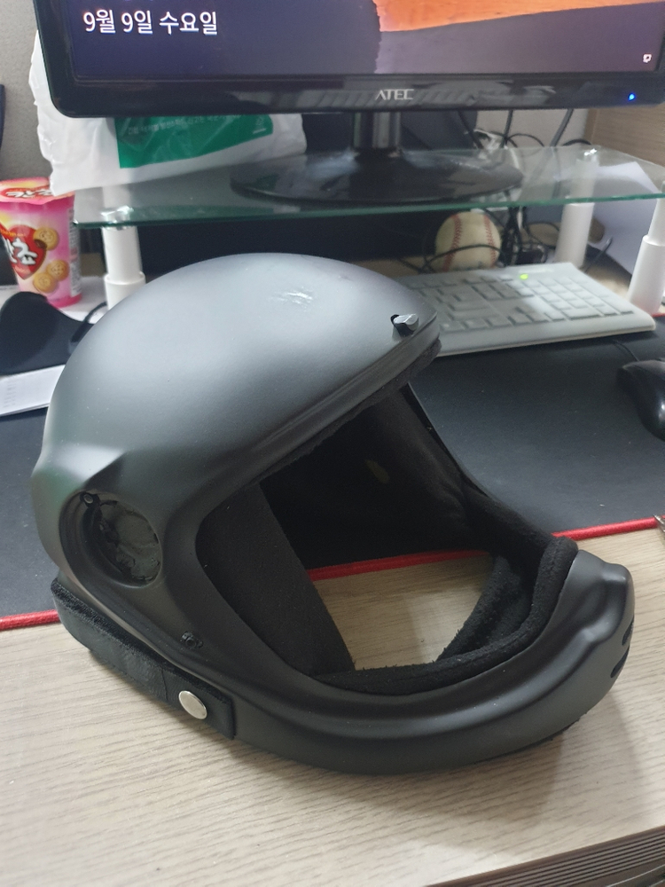 옥시즌 풀페이스 스카이다이빙 헬멧--2
