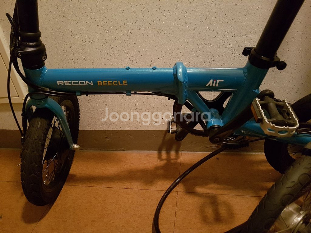 전기자전거)리콘 에어비클 폴딩자전거 저렴하게판매--4