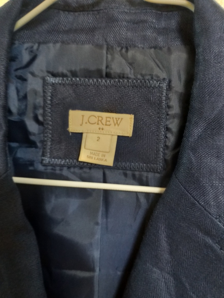 여성 제이크루 봄.가을 린넨자켓 (새상품.박시85-90 이미지