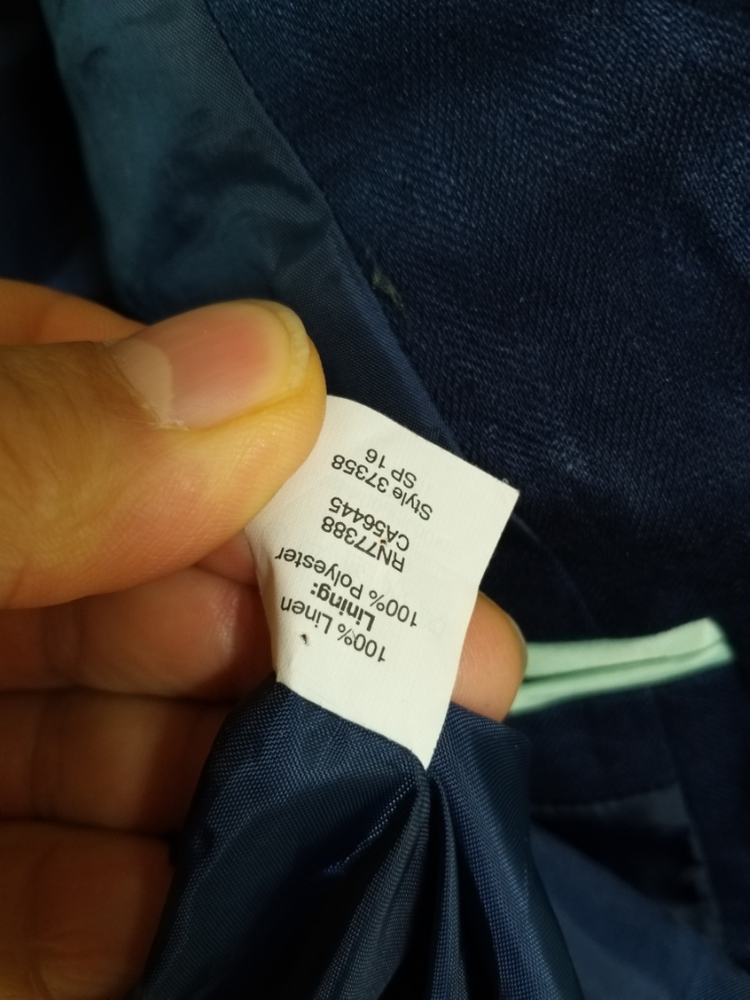 여성 제이크루 봄.가을 린넨자켓 (새상품.박시85-90 이미지