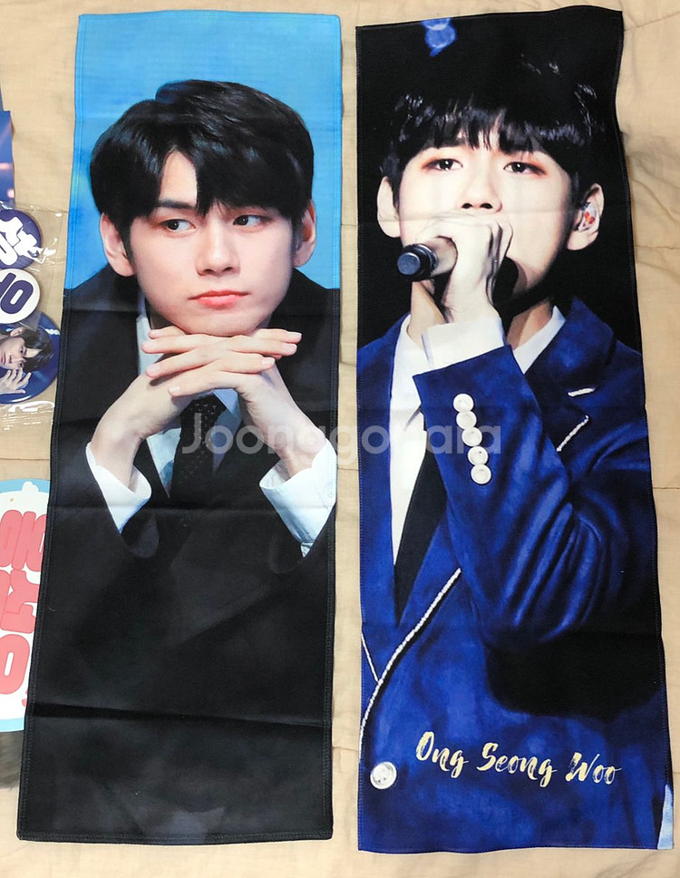 워너원, 옹성우 굿즈, 슬로건, 앨범--1