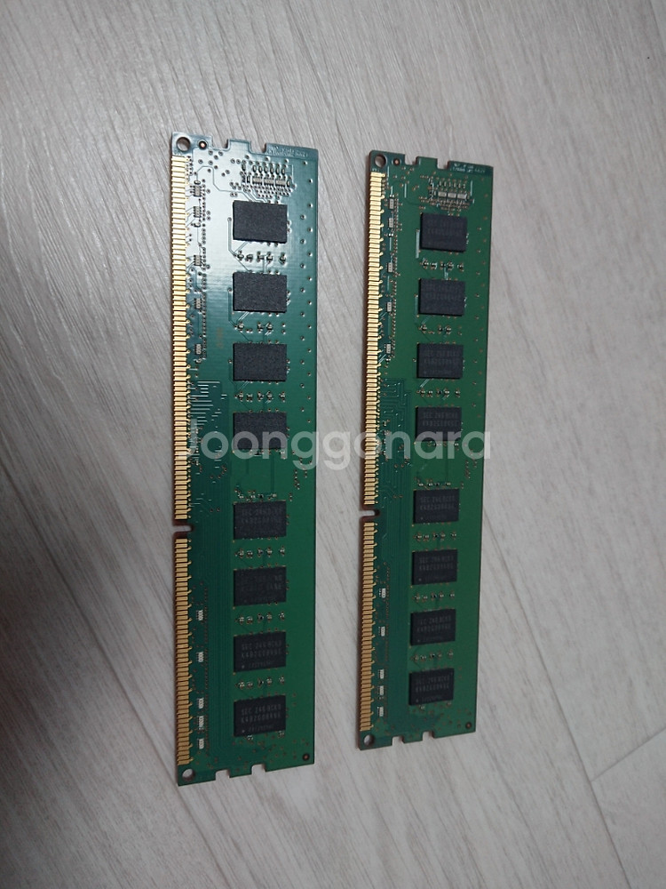ddr3 4g 양면 x 2 =8gb 택포 27500원--1