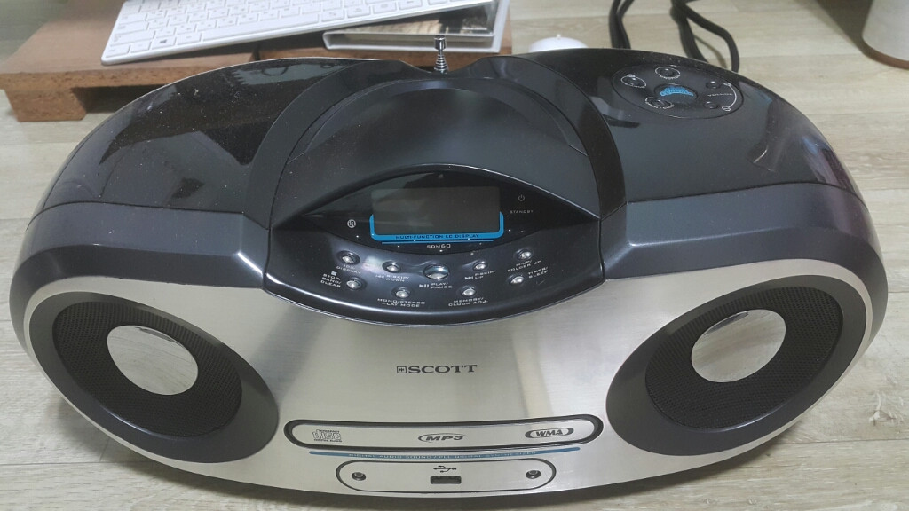 SCOTT 씨디피 라디오 팝니다--1