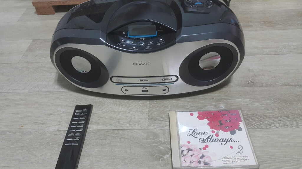 SCOTT 씨디피 라디오 팝니다--3