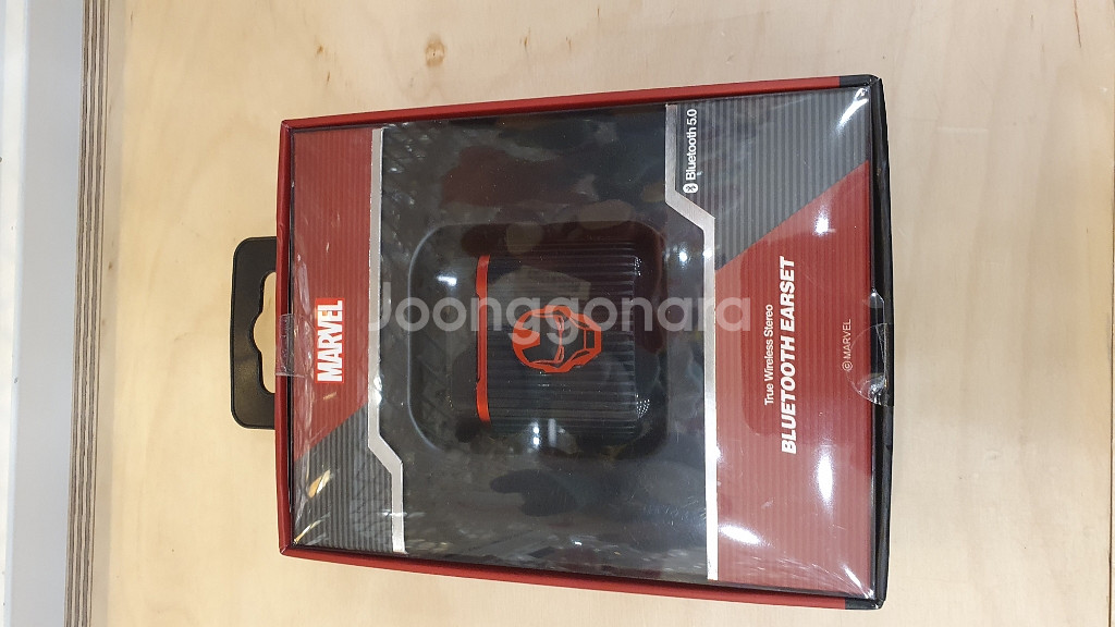 미개봉 TWS 마블 아이언맨 블루투스 이어셋 새상품!!--4