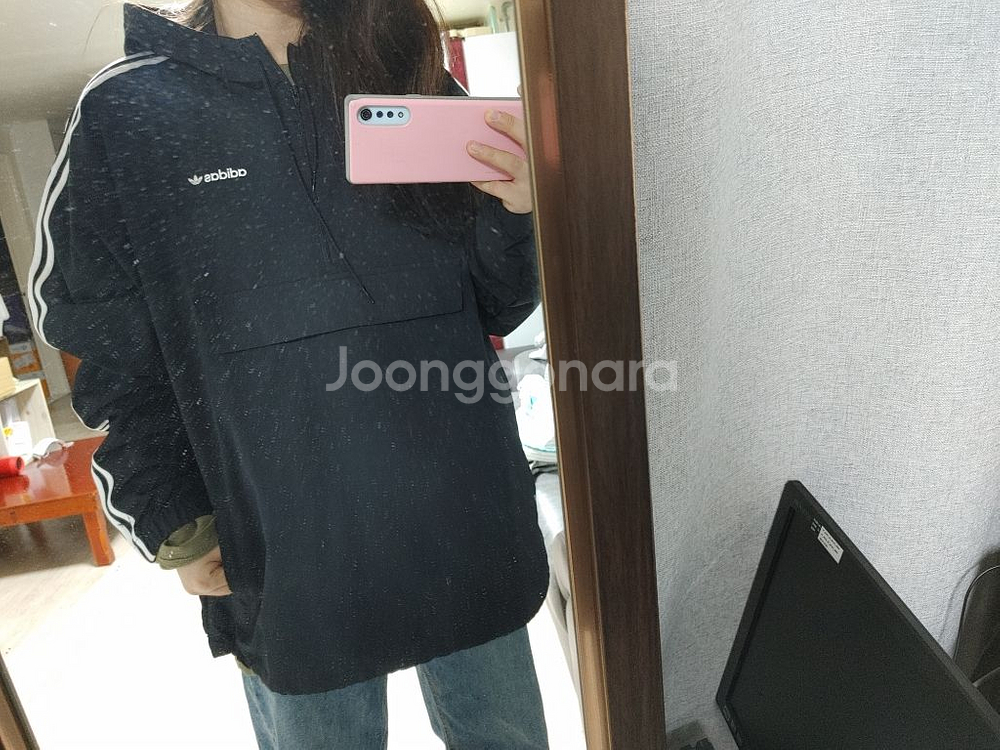 아디다스 아노락 바람막이 정품 새상품--2