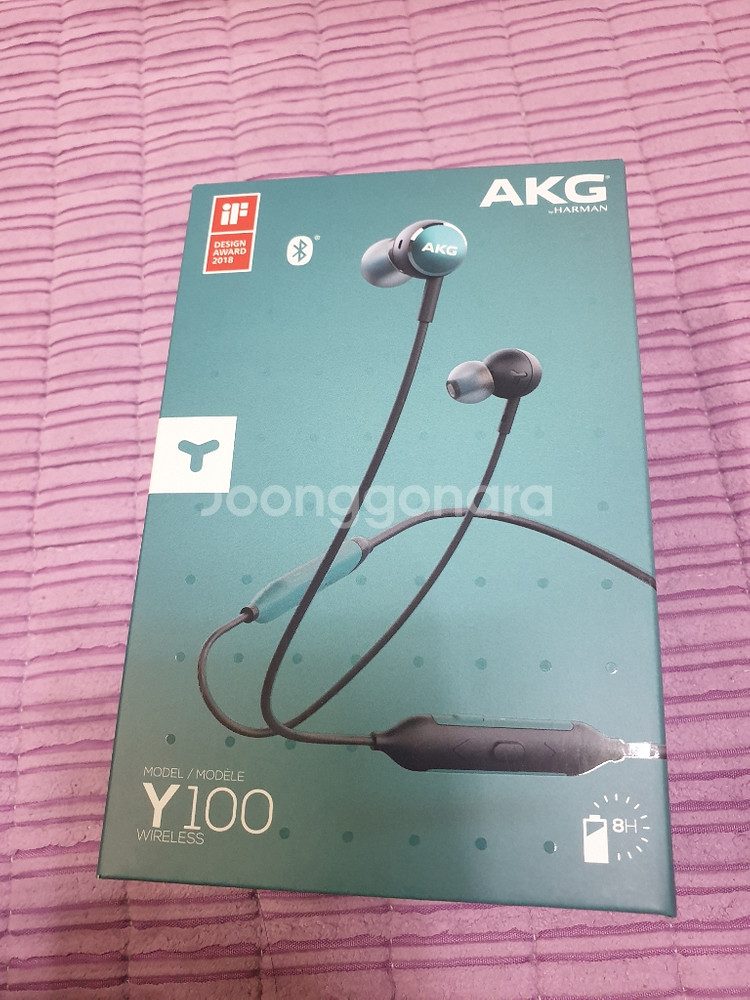 AKG블루투스 이어폰 Y100--0