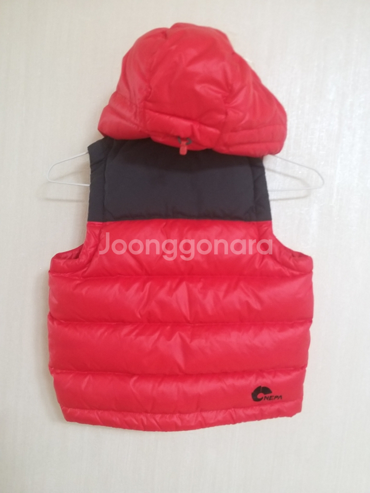 남여아동 네파 오리털 패딩조끼 (110)--4