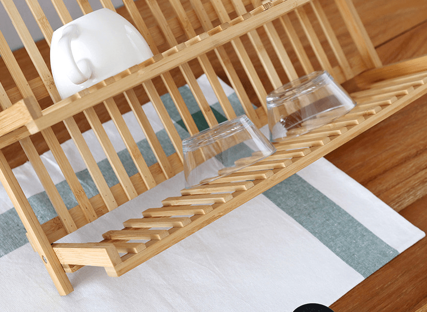 캠핑 주방 우드 식기건조대 거치대 특가--6