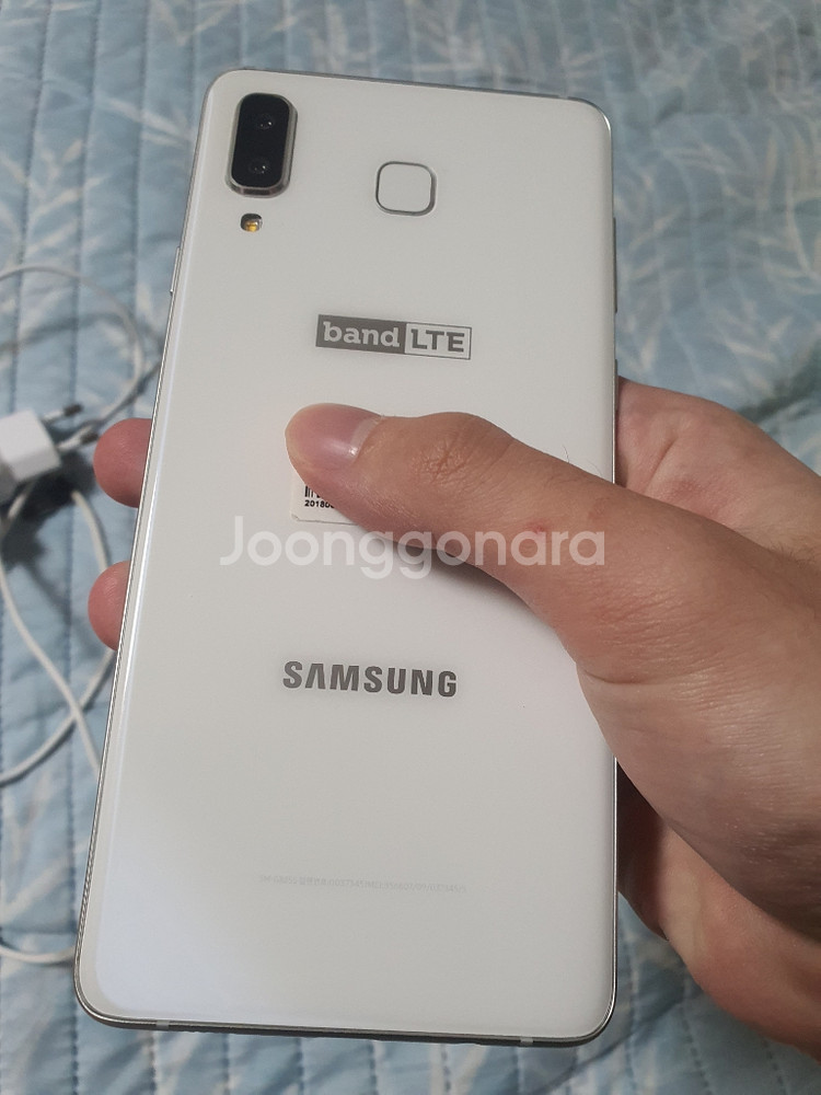 갤럭시a8스타(star) 화이트--7