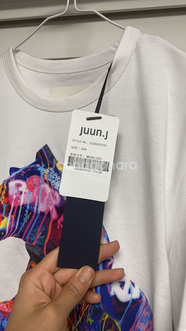 준지 베어 반팔티--6