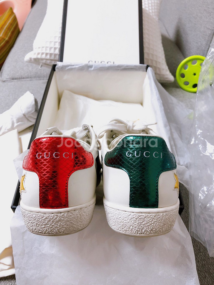 정품 구찌 스니커즈 34/5사이즈(상태깨끗,급처)--8