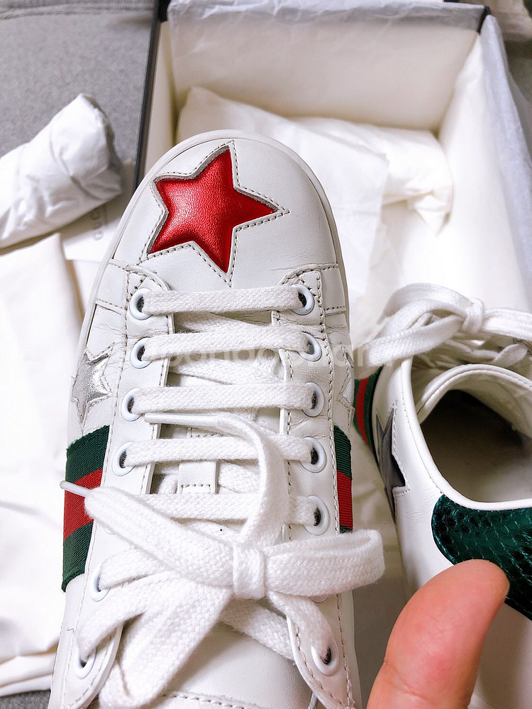 정품 구찌 스니커즈 34/5사이즈(상태깨끗,급처)--5