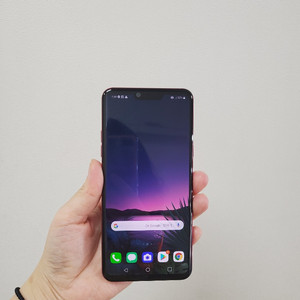 부산 LG G8 ThingQ 레드 128기가 판매해요