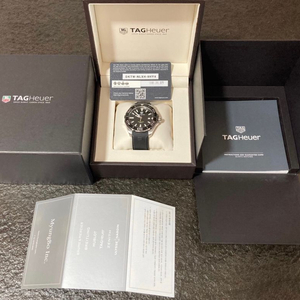 태그호이어 아쿠아레이서 300 블랙 쿼츠 43mm