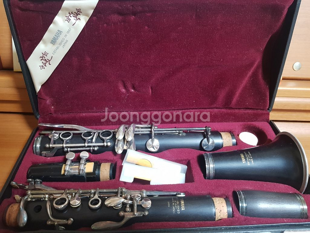 야마하 클라리넷 34IIS--2