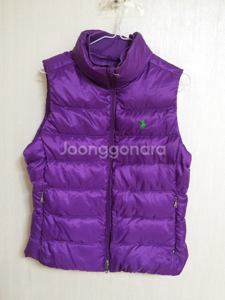 여성 랄프로렌 골프 거위털 패딩조끼 (새상품급.90)--3