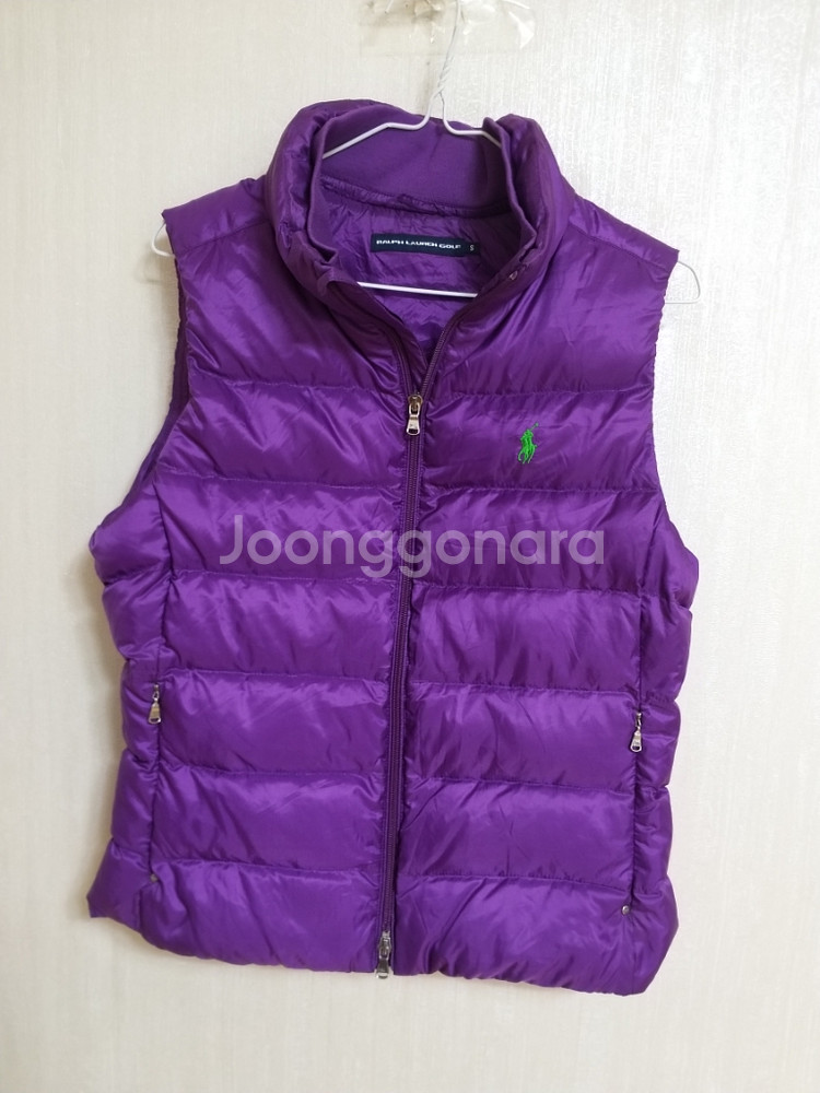 여성 랄프로렌 골프 거위털 패딩조끼 (새상품급.90)--4