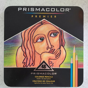 프리즈마 색연필 48색 팝니다.