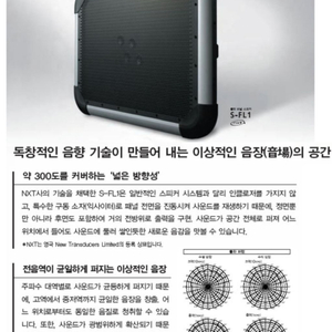 pioneer 벽걸이스피커 플랫패널 스피커