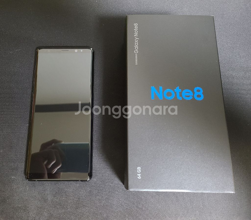 (상태 S급)갤럭시노트8 64GB 블랙 공기계팝니다!--6