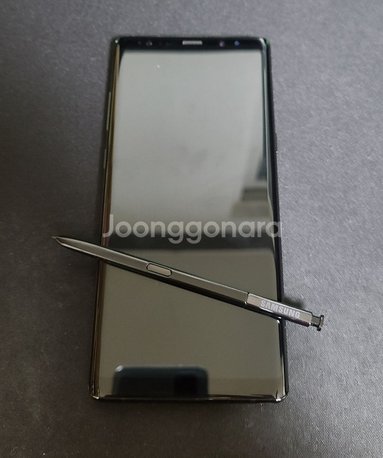 (상태 S급)갤럭시노트8 64GB 블랙 공기계팝니다!--7