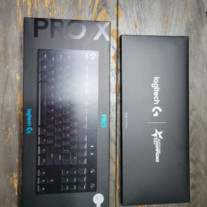 로지택 로지텍 G PRO X 키보드 흡음제 처리 완료