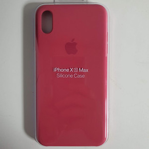 (미개봉) 애플 정품 아아폰 Xs max 실리콘 케이스