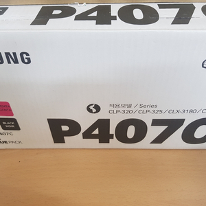 삼성정품토너 CLT-P407 4색세트