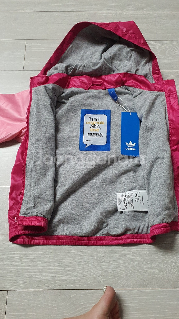 아디다스 인펀트 이큅먼트 윈드브레이커 BK5885--2