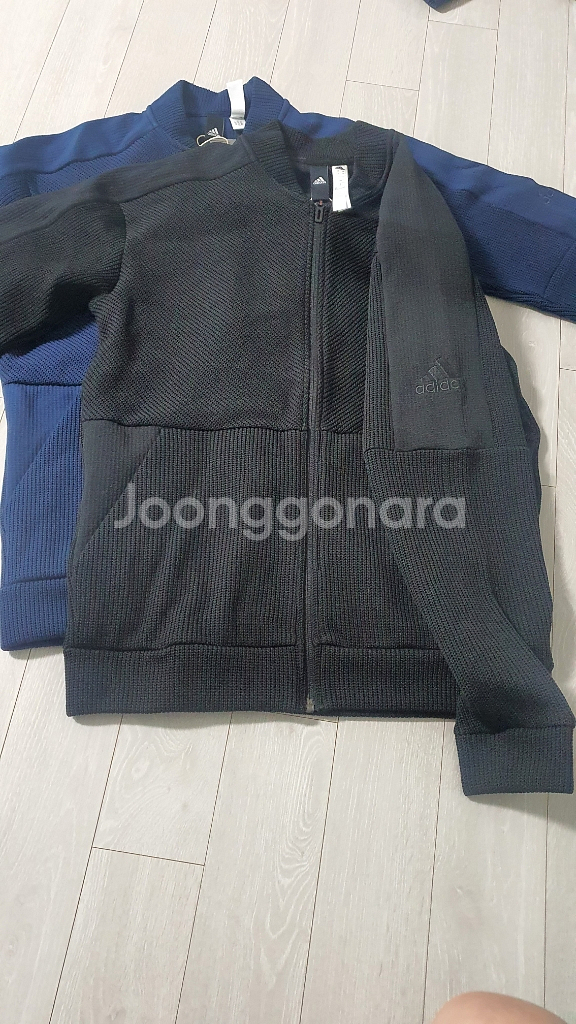 트레이닝 웨어 ID 쿼터 니트 풀 ZIP 재킷 CX34--3